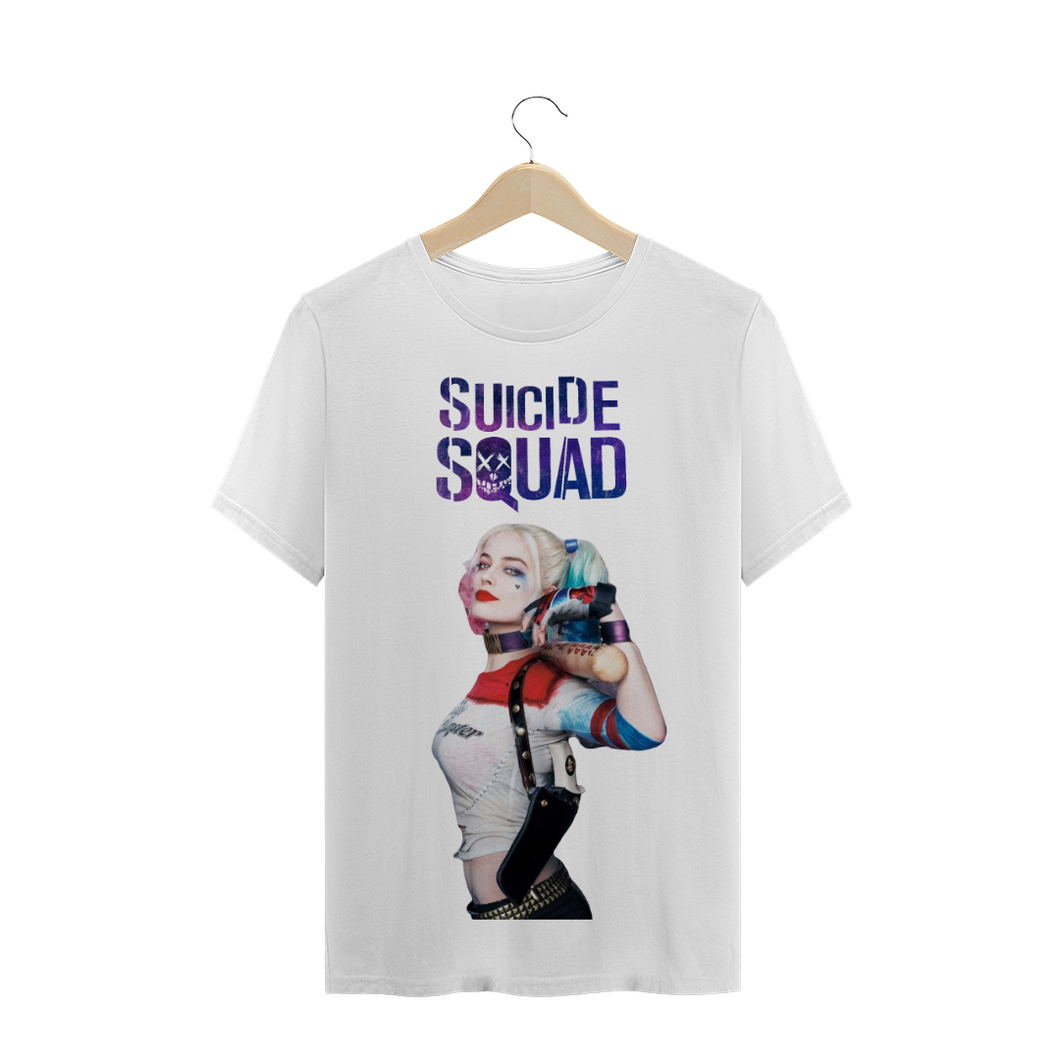 Camiseta Arlequina Esquadrão Suicida DC Comics - WGs Geek