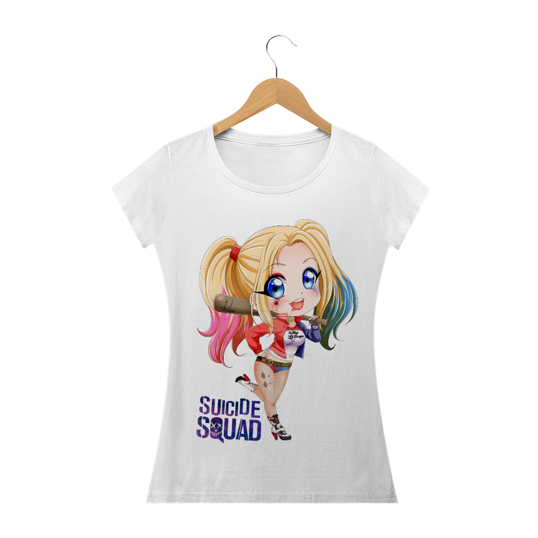 Camiseta Arlequina DC Comics (llong) - WGs Geek