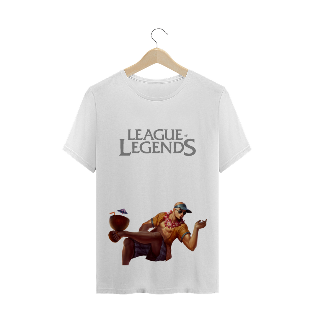 Camiseta Lee Sin Curtindo o Verão League of Legends - WGs Geek