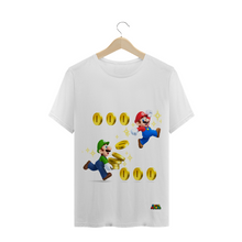 Carregar imagem no visualizador da galeria, Camiseta Super Mario e Luigi - WGs Geek
