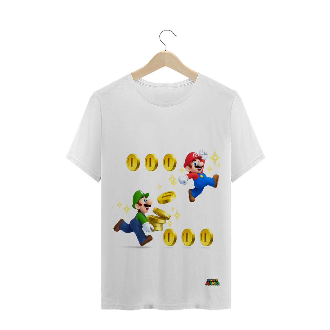 Camiseta Super Mario e Luigi - WGs Geek