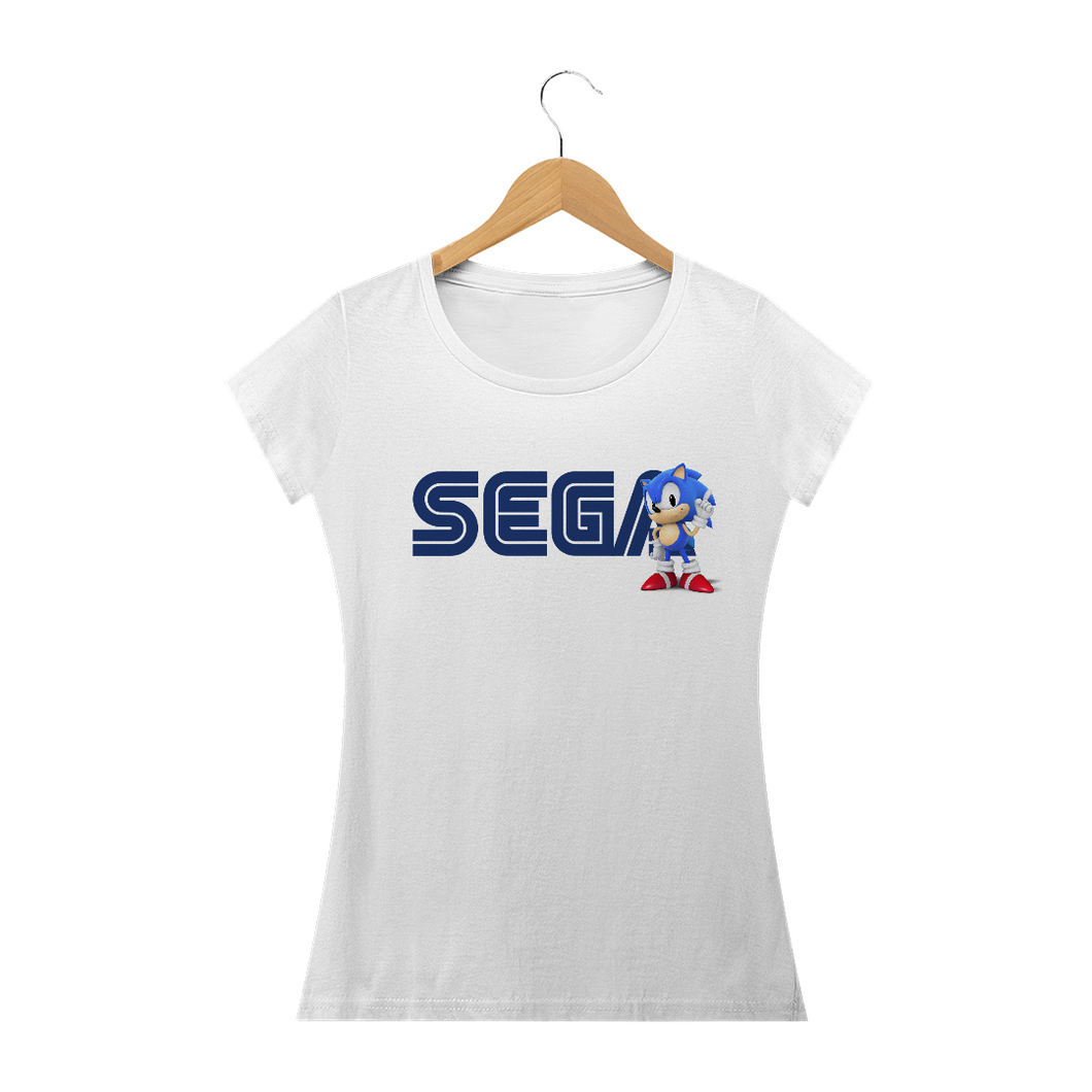 Camiseta Sonic (long) - WGs Geek