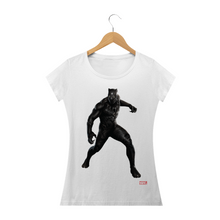 Carregar imagem no visualizador da galeria, Camiseta Pantera Negra Marvel Comics (long) - WGs Geek
