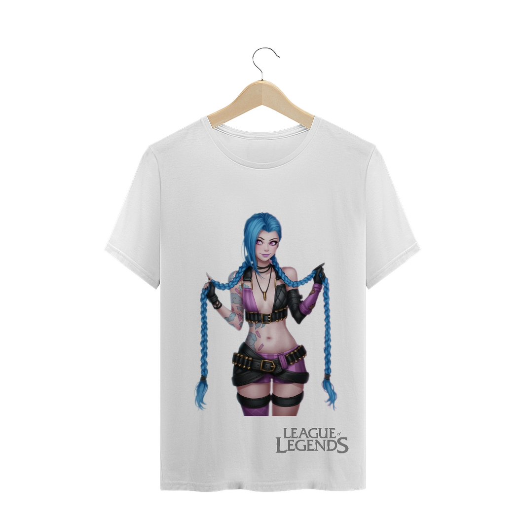 Camiseta Jinx League of Legends - WGs Geek