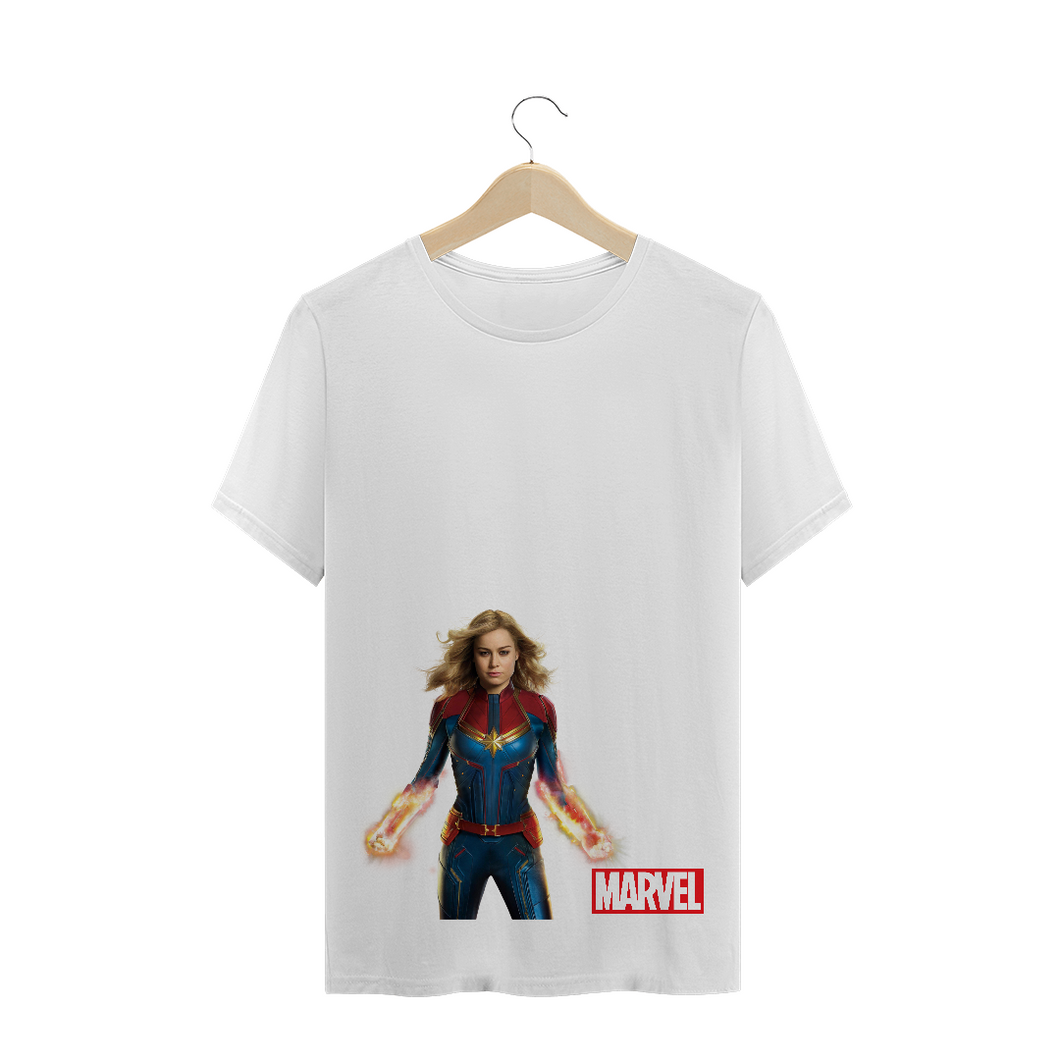 Camiseta Capitã Marvel Comics - WGs Geek