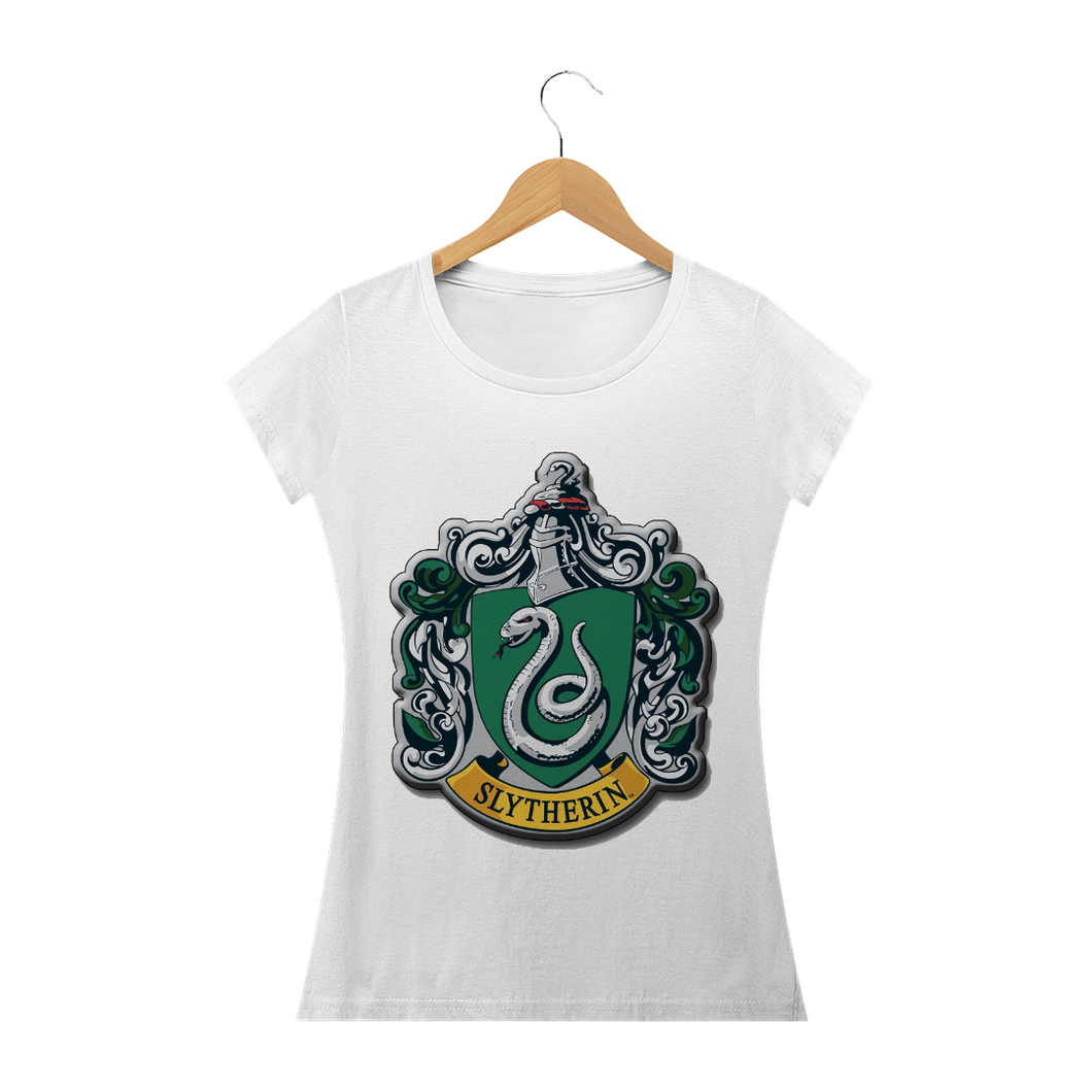 Camiseta Slytherin Harry Potter (long) - WGs Geek
