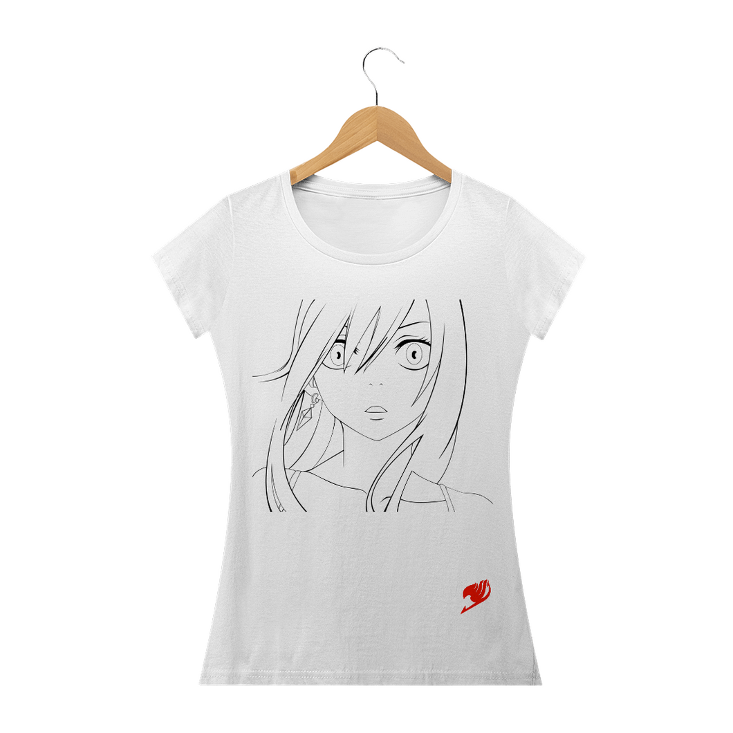 Camiseta Erza Scarlet Fairy Tail(long) - WGs Geek