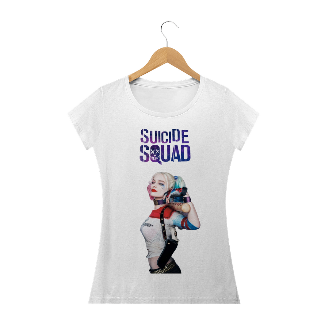 Camiseta Arlequina Esquadrão Suicida DC Comics (long) - WGs Geek