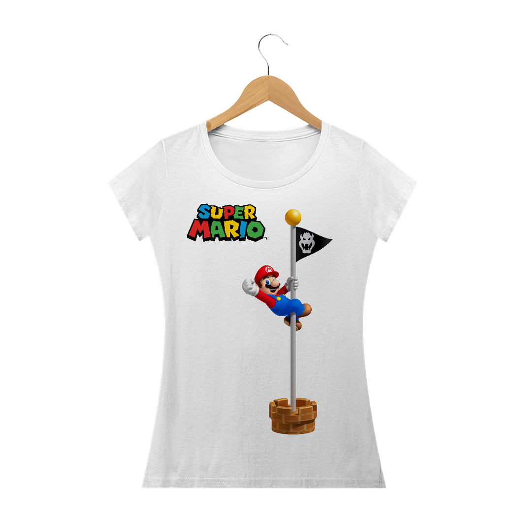 Camiseta Super Mario (long) - WGs Geek