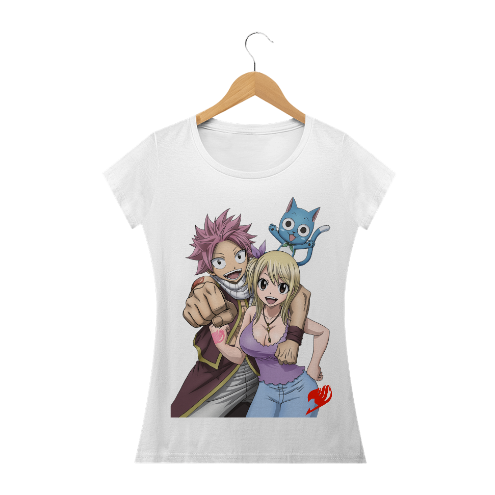 Camiseta Nalu Fairy Tail (long) - WGs Geek