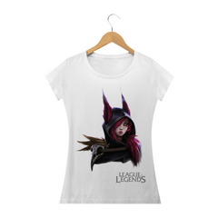 Camiseta Xayah League of Legends (Baby Look)