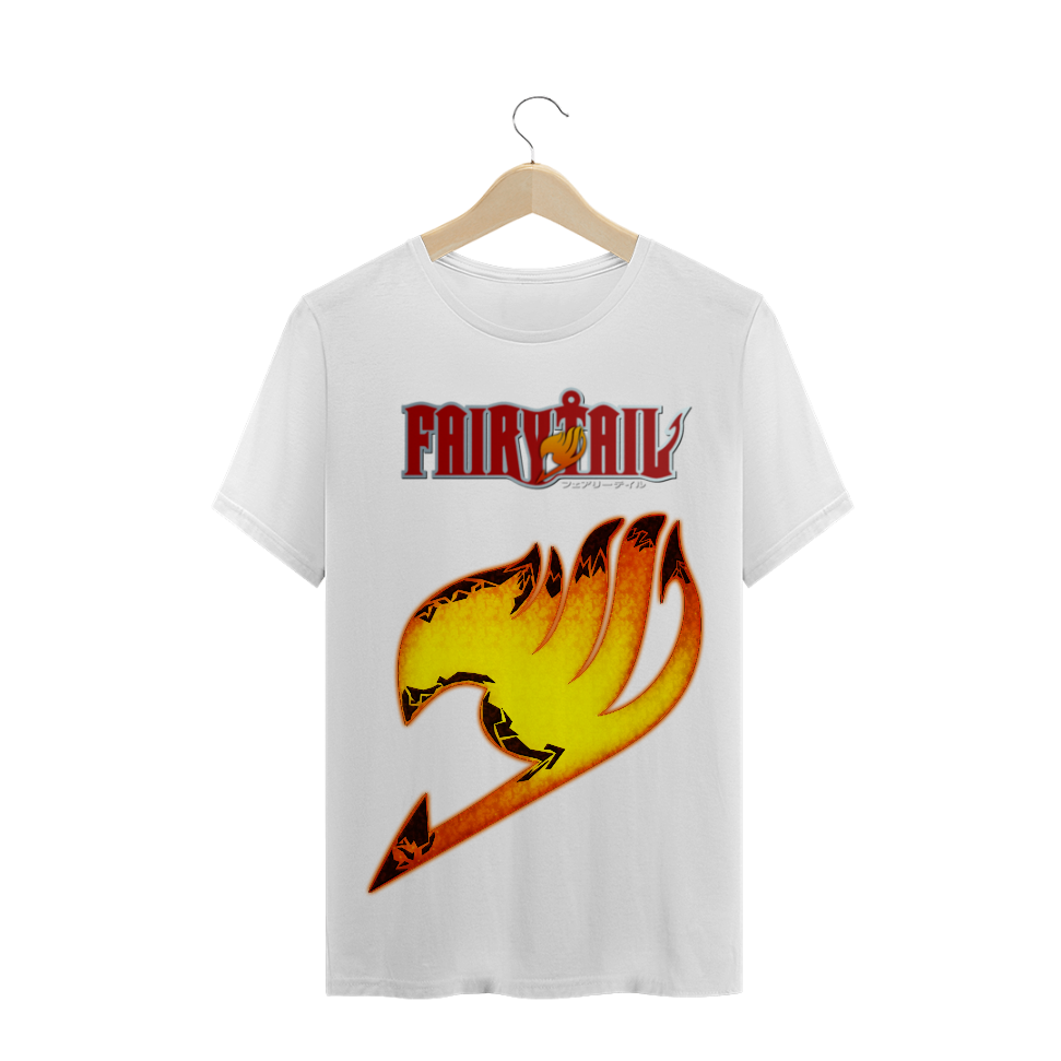 Camiseta Fairy Tail Fogo - WGs Geek