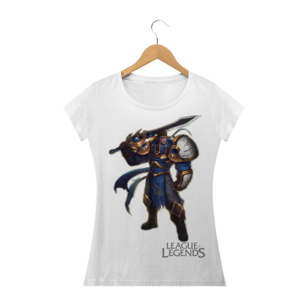 Camiseta Garen League of Legends (long) - WGs Geek