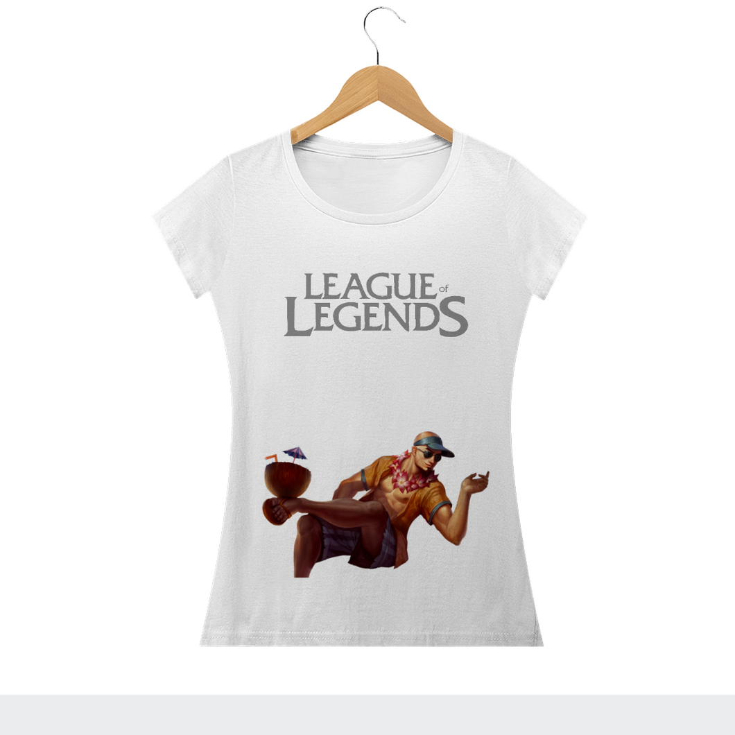 Camiseta Lee Sin Curtindo o Verão League of Legends (long) - WGs Geek