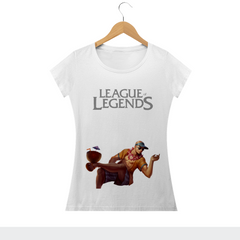 Camiseta Lee Sin Curtindo o Verão League of Legends (Baby Look)