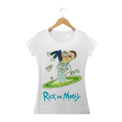 Camiseta Rick and Morty (Baby Look)