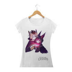 Camiseta Xayah e Rakan League of Legends (Baby Look)