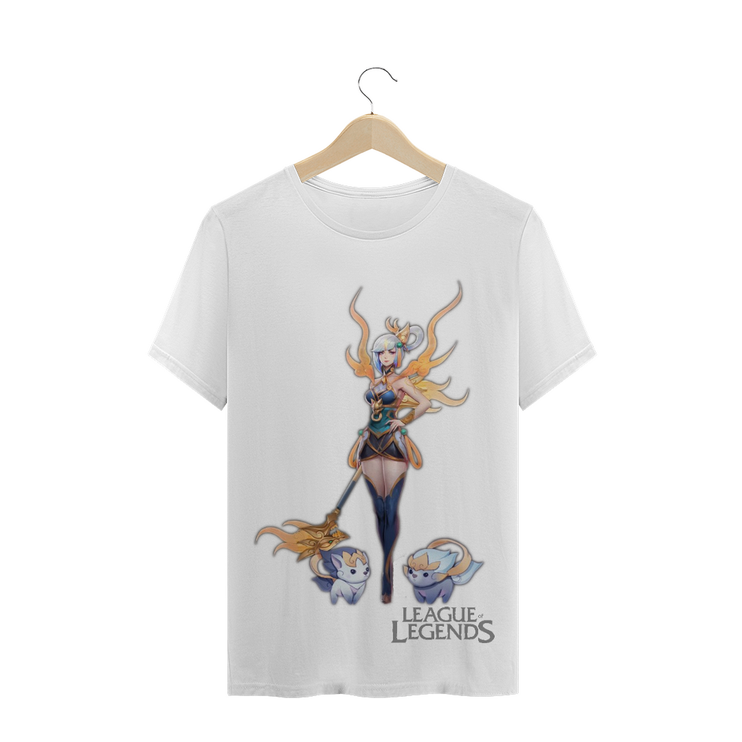 Camiseta Lux Imperatriz Lunar League of Legends - WGs Geek