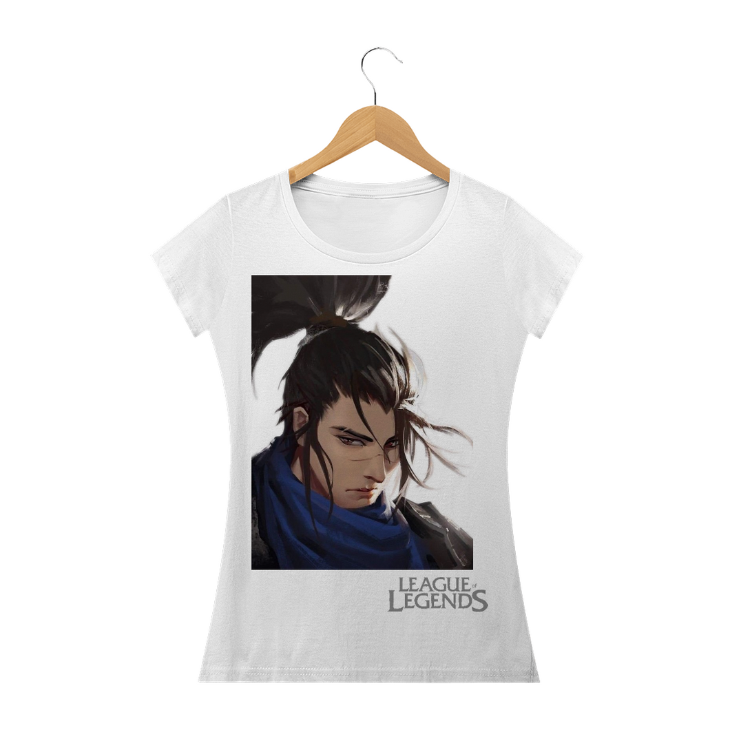 Camiseta Yasuo League of Legends (long) - WGs Geek
