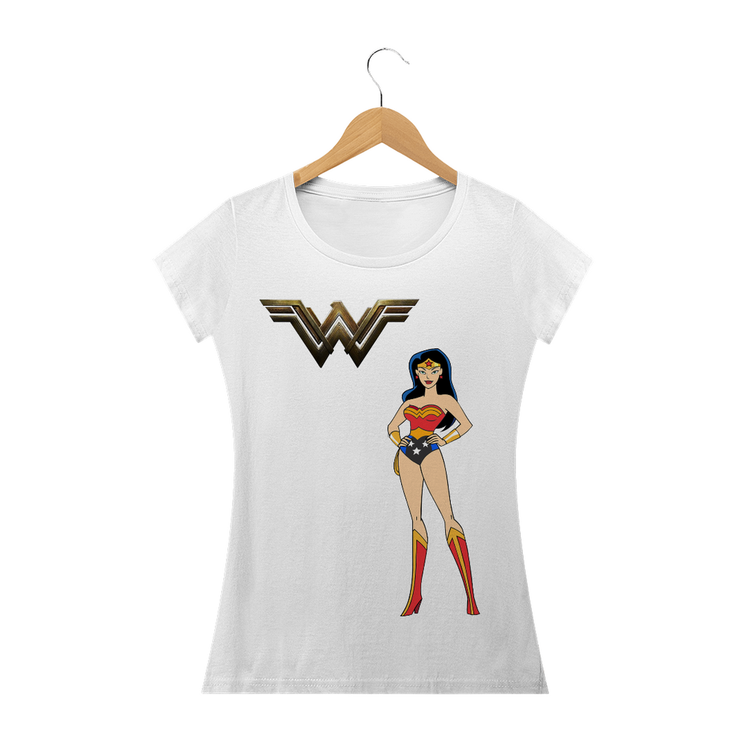 Camiseta Mulher maravilha DC Comics (long) - WGs Geek