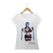 Carregar imagem no visualizador da galeria, Camiseta Jinx League of Legends (long) - WGs Geek
