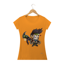Carregar imagem no visualizador da galeria, Camiseta Draven Chibi League of Legends (long) - WGs Geek
