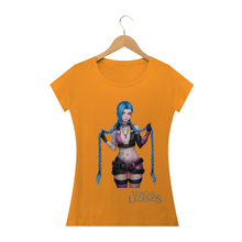 Carregar imagem no visualizador da galeria, Camiseta Jinx League of Legends (long) - WGs Geek
