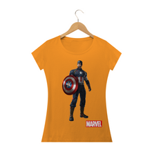 Carregar imagem no visualizador da galeria, Camiseta Capitão América Marvel Comics (long) - WGs Geek
