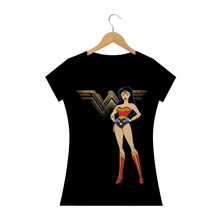 Carregar imagem no visualizador da galeria, Camiseta Mulher Maravilha DC Comics (long) - WGs Geek
