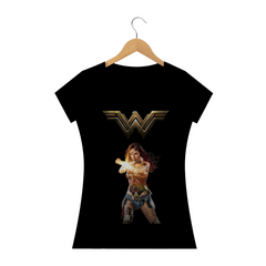 Camiseta Mulher Maravilha DC Comics (Baby Look)