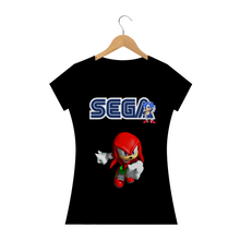 Carregar imagem no visualizador da galeria, Camiseta Knuckles Sonic (long) - WGs Geek
