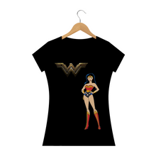 Carregar imagem no visualizador da galeria, Camiseta Mulher maravilha DC Comics (long) - WGs Geek
