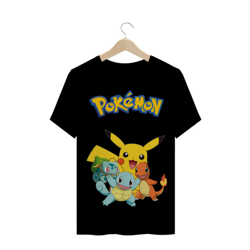 Camiseta Inicial Pokémon - WGs Geek