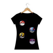 Carregar imagem no visualizador da galeria, Camiseta Pokeballs Pokémon (long) - WGs Geek
