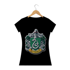 Camiseta Slytherin Harry Potter (Baby Look)