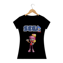 Carregar imagem no visualizador da galeria, Camiseta Amy Rose Sonic (long) - WGs Geek
