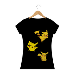 Camiseta Pikachu Pokémon (Baby Look)