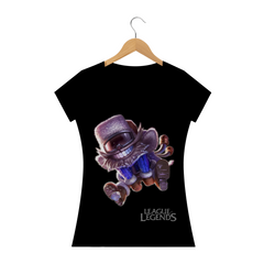 Camiseta Ziggs Dia Nevado League of Legends (Baby Look)