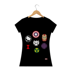 Camiseta Avengers Marvel Comics (Baby Look)