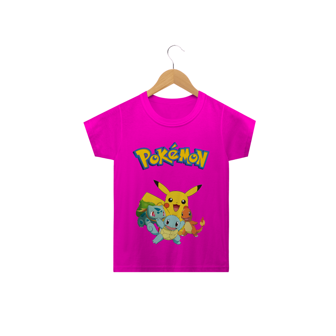 Camiseta Pikachu Pokémon (Baby Look) – WGs Geek