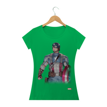 Carregar imagem no visualizador da galeria, Camiseta Capitão América Marvel Comics (long) - WGs Geek
