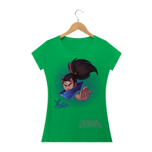 Carregar imagem no visualizador da galeria, Camiseta Yasuo God League of Legends (Long) - WGs Geek
