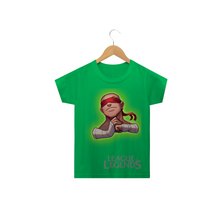Carregar imagem no visualizador da galeria, Camiseta Lee Sin Super Kid League of Legends - WGs Geek
