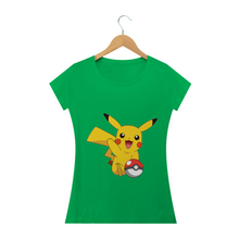 Carregar imagem no visualizador da galeria, Camiseta Pikachu Pokémon (long) - WGs Geek
