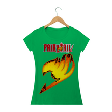 Carregar imagem no visualizador da galeria, Camiseta Fairy Tail Fogo (long) - WGs Geek
