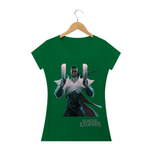 Carregar imagem no visualizador da galeria, Camiseta Lucian League of Legends (long) - WGs Geek
