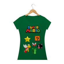 Carregar imagem no visualizador da galeria, Camiseta Super Mario (long) - WGs Geek
