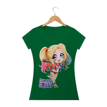 Carregar imagem no visualizador da galeria, Camiseta Arlequina DC Comics (llong) - WGs Geek
