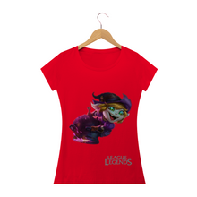 Carregar imagem no visualizador da galeria, Camiseta Tristana Feiticeira League of Legends (long) - WGs Geek

