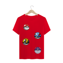 Carregar imagem no visualizador da galeria, Camiseta Pokeballs Pokémon - WGs Geek
